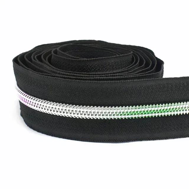 1/2/3/5/10/20M 3# 5# Nylon Zippers Tapes Bag Shoes Sewing Zipper Decorative Coil Zips Garment Decoration Closure Zip Repair Kit