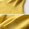 Autumn Winter Women's Plus-size Wool Sweater Loose Turtleneck Sweater Pullover Solid Color Wool Knitted Top