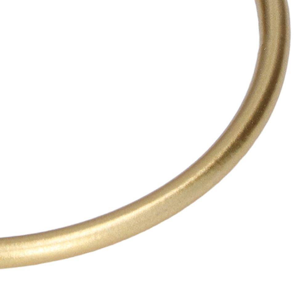 2pcs Wall Mounted Round Metal Candle Holder Golden Geometric Candle Sconce Bedroom Wall Decor