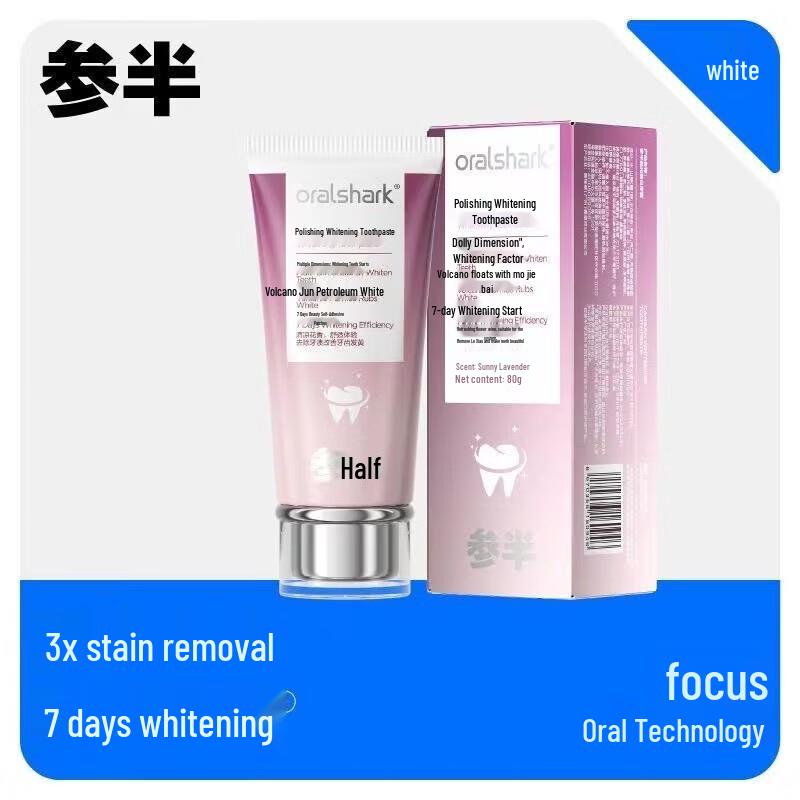 

Semi-Polished Whitening Toothpaste