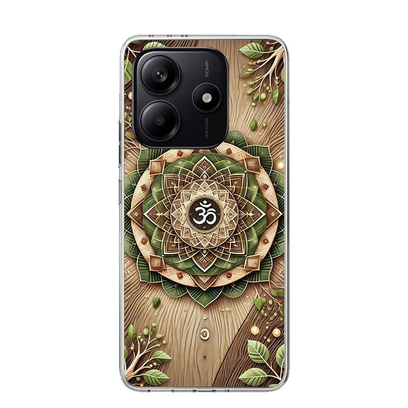Mandala Chakra Insist Yoga Phone Case For Xiaomi Redmi Note 15 14 13 12S 12 Pro Plus 11S 11E 11 11T 10S 10 Art Soft Pattern Cove