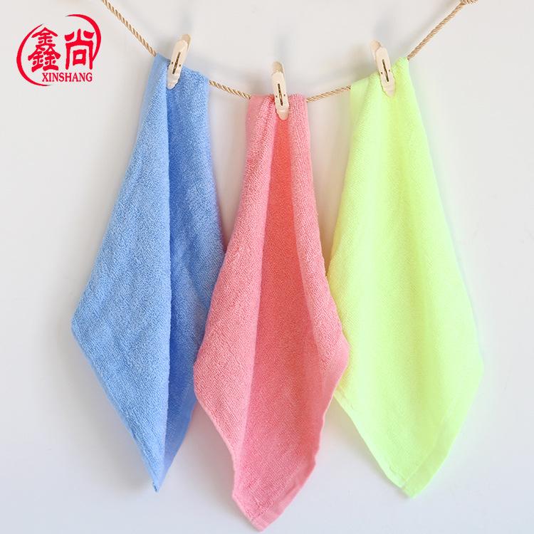 

Bamboo pulp fiber small square towel 30 * 30 baby saliva towel direct sales kindergarten small towel 25*25 розовый
