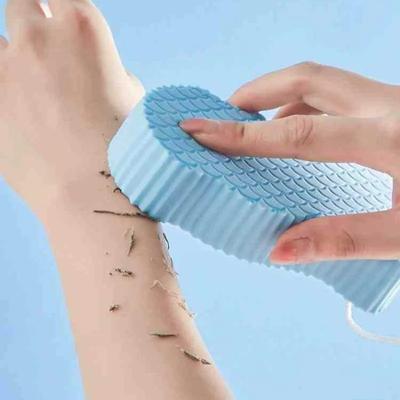 Naturalna Gąbka Kąpielowa do Skóry Wrażliwej Dziecko Dorosły Delikatny Peeling Złuszczający Hipoalergiczna Włókno Roślinne Dziecięca Ściereczka do Mycia