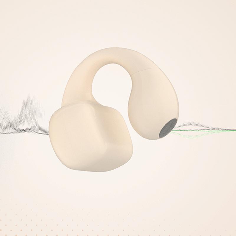The  Air7 Ear Clip Bluetooth Headset High-Power Single-Ear Wireless Gaming Headset The Ear Concept Bone Conduction