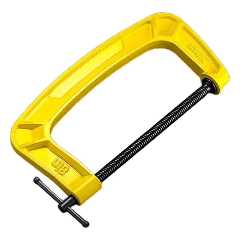 Professional Grade Woodworking G Clamps Offers Strong Clamping Force Ideal for Furniture Making and Model Assembly