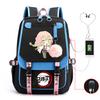 Demon slayer ghost extermination column student schoolbag junior high school student primary school student middle school student backpack