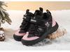 Bobodou Vinterkängor för Barn - Med Sammetsfoder för Pojkar och Flickor, Förtjockade Bomullssneakers för Höst/Vinter