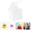 20Pcs Gift Packaging Boxes Small Transparent Candy Containers Party Favor Storage Cases for Wedding Birthday Small Gift Boxes