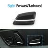 Car Left Right Seat Adjust Switch Sliding Backrest Lumbar Support Button For BMW 5 6 7 X5 X6 F10 F11 F07 F06 F12 F01 F02 F15 F16