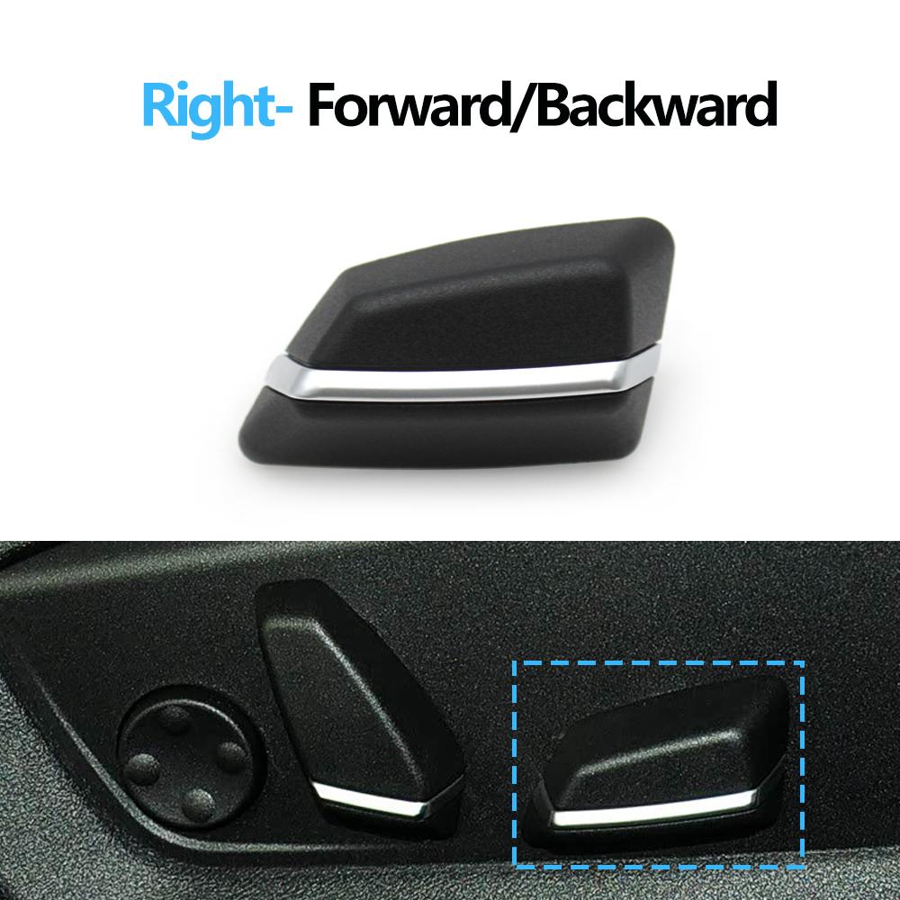 Car Left Right Seat Adjust Switch Sliding Backrest Lumbar Support Button For BMW 5 6 7 X5 X6 F10 F11 F07 F06 F12 F01 F02 F15 F16