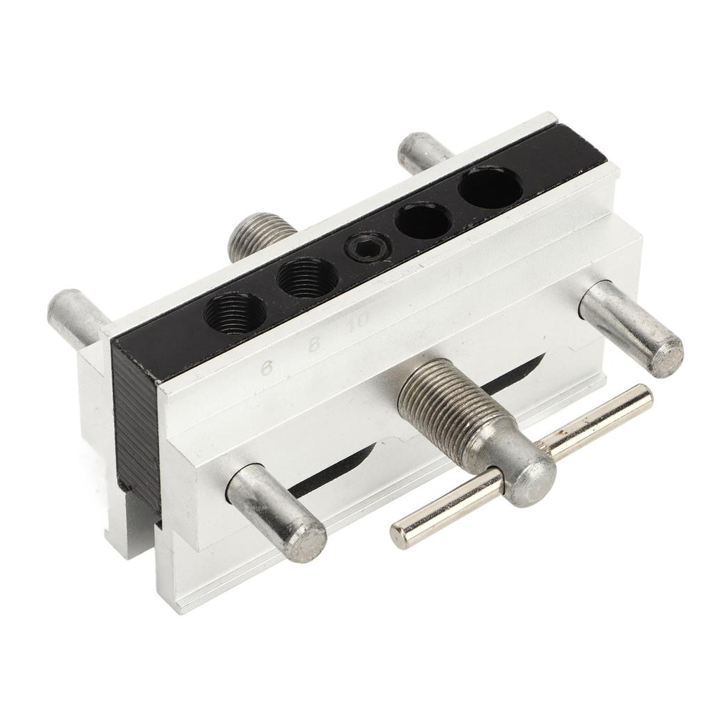 Șablon de dibluri cu autocentrare, ghid de găurire, poziționator, instrument de localizare pentru prelucarea lemnului