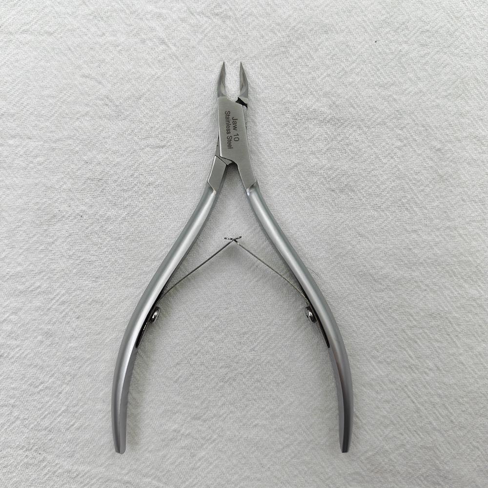 Easy Cut Small Blade Nail Art Cuticle Nipper: Professional Tool for Trimming Toenails, Hangnails, and Cuticles