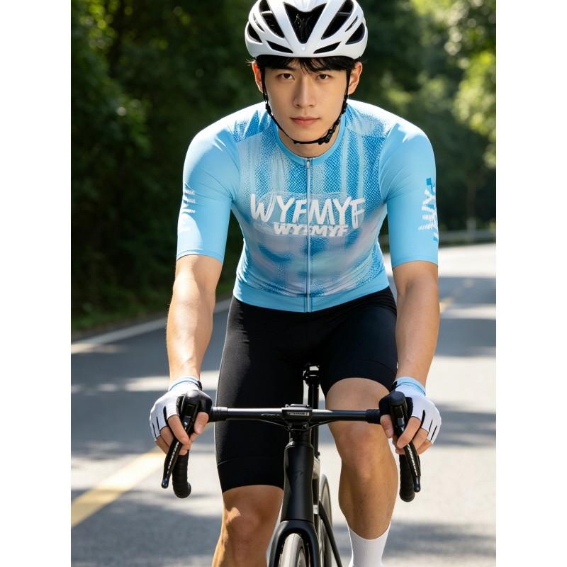 1 Mens Cycling Jersey Short Sleeve Performance Fit Breathable Quick Dry Road Bike Top