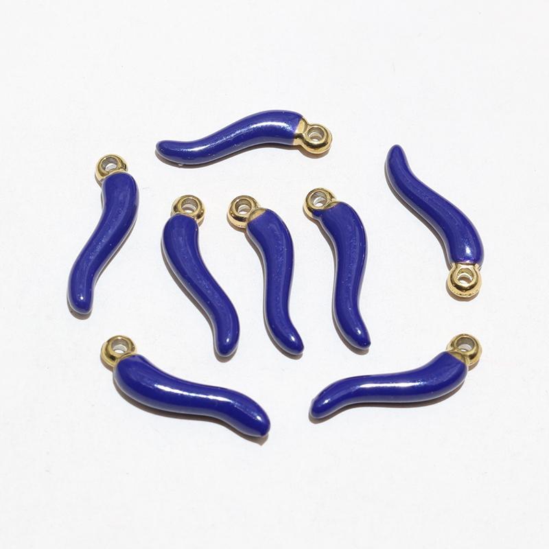 10pcs Enamel Chili Pepper Pendant Charms Stainless Steel  DIY Jewelry Making Accessories for Earrings Necklace Bracelet