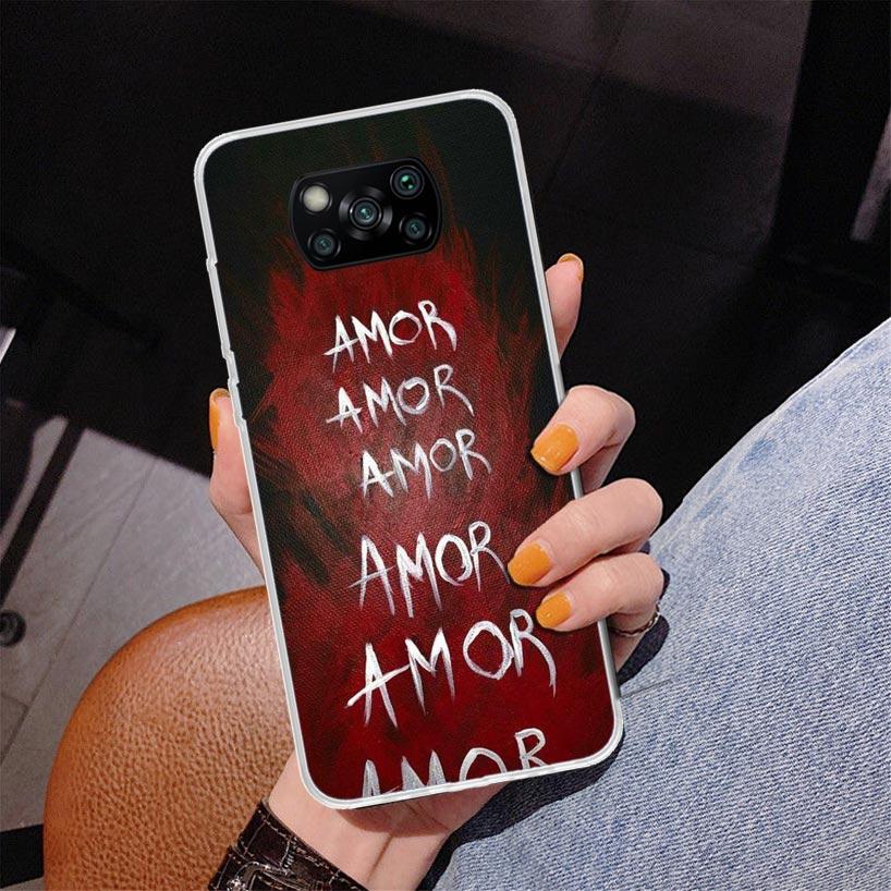AMOR This Is Love Phnoe Case for Xiaomi Poco X5 X6 X7 Pro X4 Gt F7 Ultra M8 M7 Redmi 15C 15 13C 13 12C 12 Unique Cover Coque Poc
