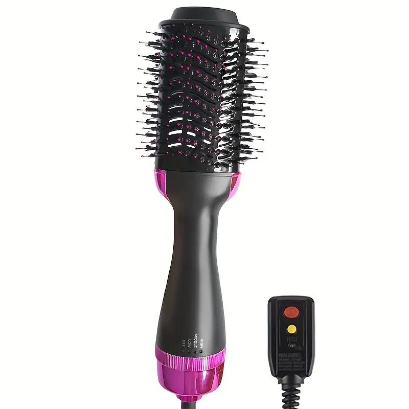 3 In 1 One Step Hair Dryer Hot Air Brush Hair Straightener Comb Curling Rotating Rollers Brush Hair Styling Tools