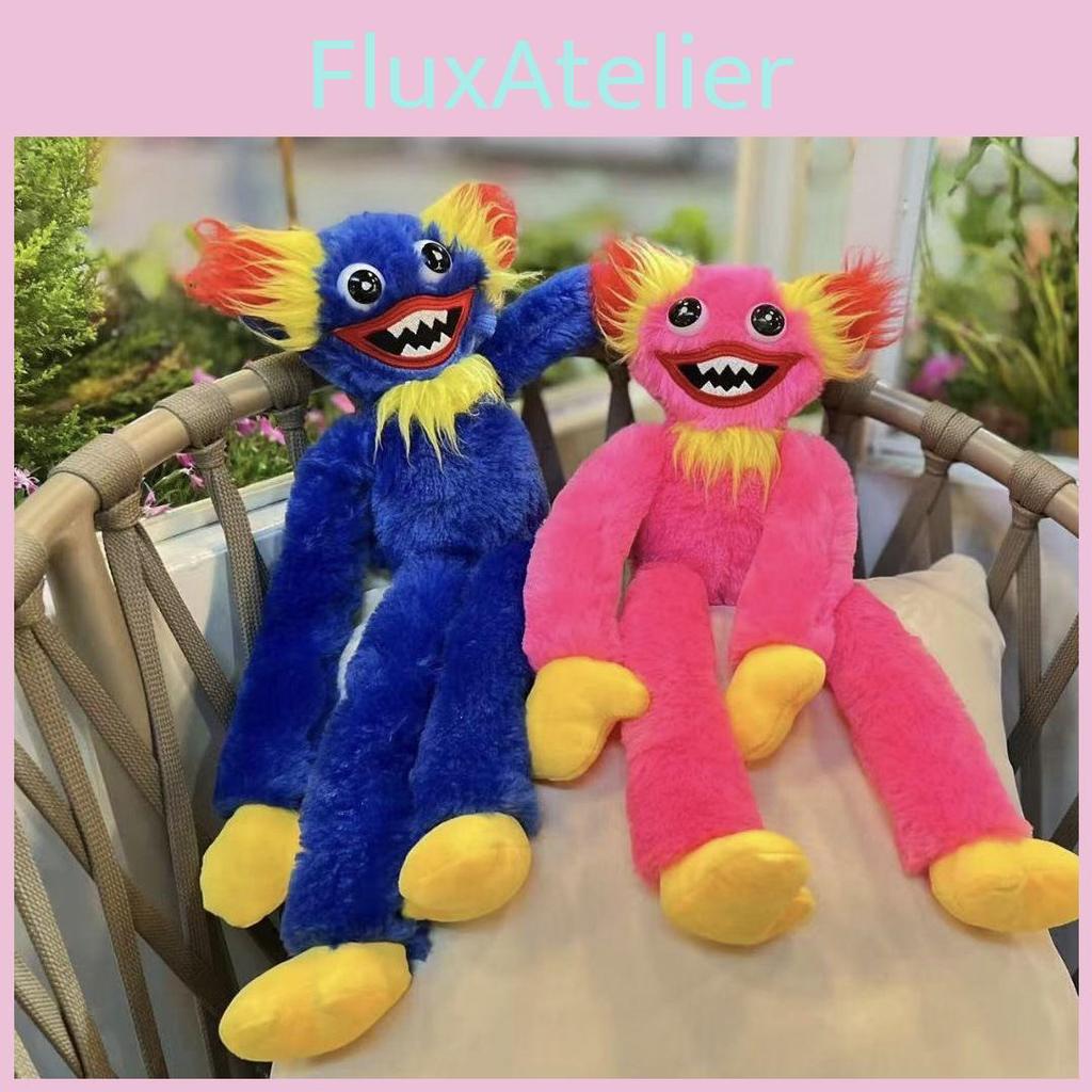 Huggy Wuggy Rainbow Ears Plush Toy Poppy Playtime Game Doll Plushie Great Gifts