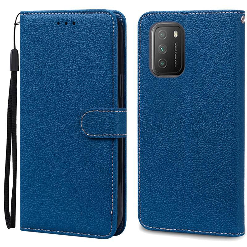 POCOM3 POCO M3 Etui Retro Lommebok Lær Flip Etui For Xiaomi Mi Poco M3 Pro Etui M3Pro 5G Telefondeksel Coque Fundas Capa