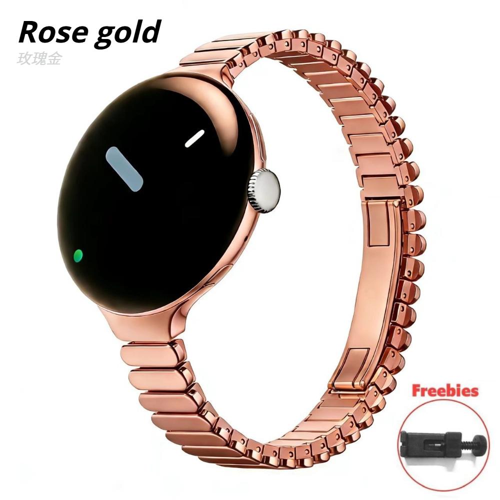 Metal Strap For Google Pixel Watch 4 41mm Stainless Steel Replaceable Wristband for Pixel Watch 3 41mm Smart Watch Bracelet Strap