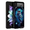 Retro Feather Dreamcatcher Case For Samsung Galaxy Z Flip 7 6 5 4 3 z Flip7 Flip6 Flip5 Flip4 5G Phone Cover Flip3 Folding Coque
