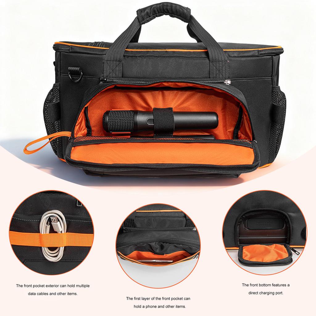 Tragbare Lautsprecher-Tragetasche mit Schultergurt, Schutzhülle für JBL PartyBox On The Go 2, Lautsprecherzubehör