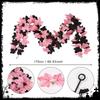 Silk Leaves Halloween Garland Multicolor Artificial Leaves Flower Wreath  Fireplace Stair