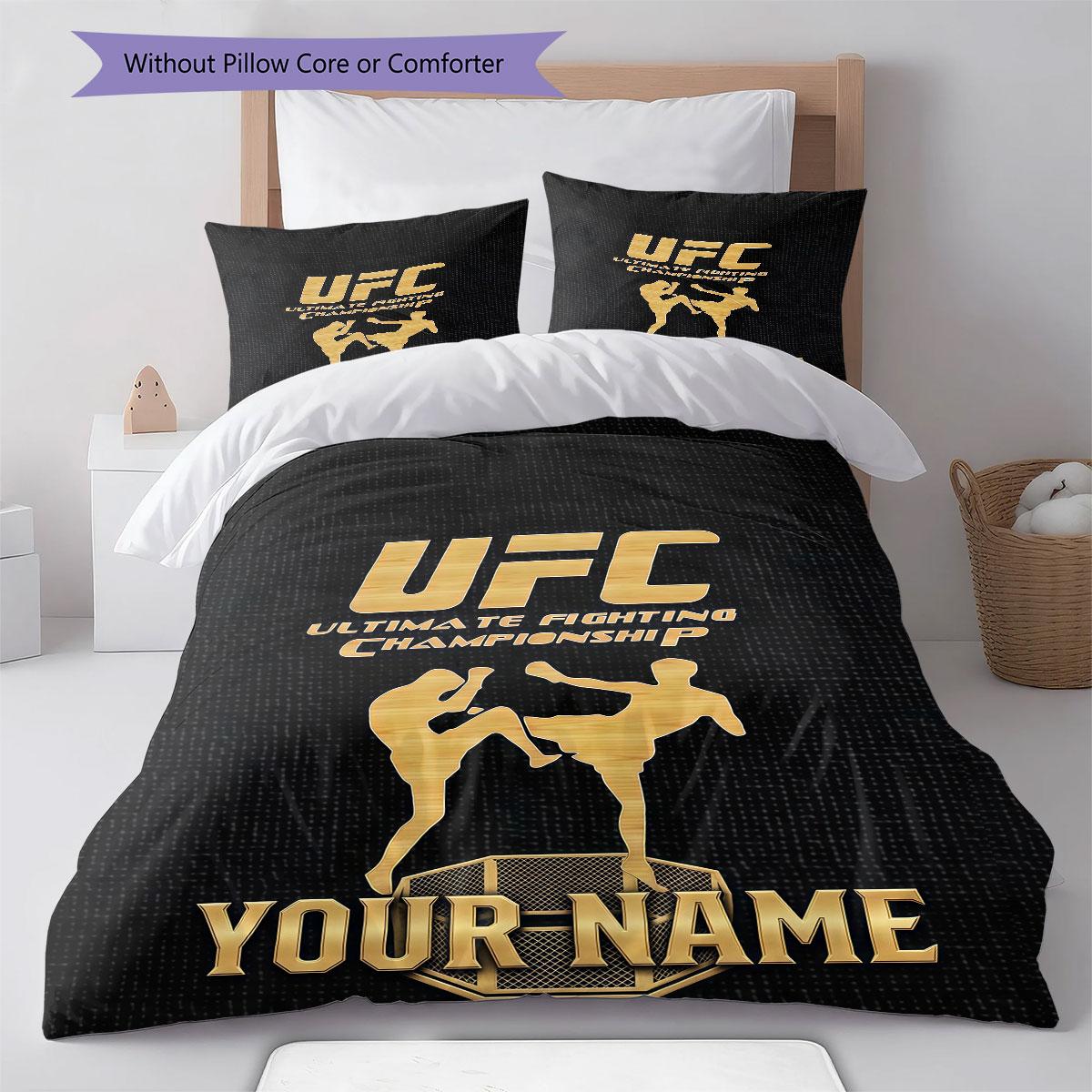 Custom Name,UFC Pattern Bedding Home