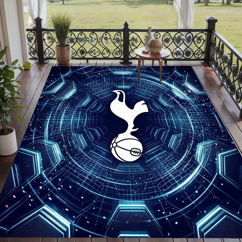 Soft Floor Carpet Tottenham Hotspur Pattern Area Rug Decorative Mat For Home Room Decoration