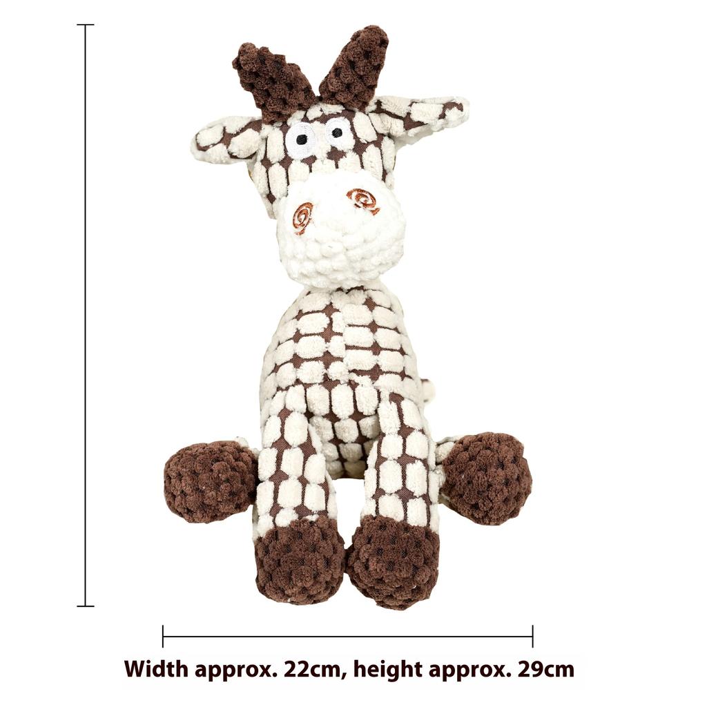 Pet dog cotton rope grinding teeth bite-resistant cat toy plush sound interactive cat toy dog supplies