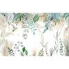 Photo Wallpaper Modern Hand-painted Tropical Plant Leaves Flowers And Birds Murals Living Room Bedroom Waterproof Wall Painting Sticker