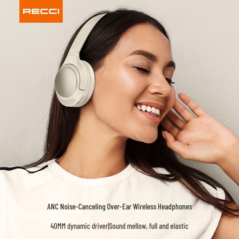 Recci REP-W86 ANC Wireless Bluetooth Headphones