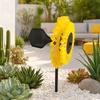 Sunflower Wind Spinner, Garden Stake Wind Catcher, Wind Driven Sunflower Spinner, Outdoor Decoration for Lawn Yard Patio