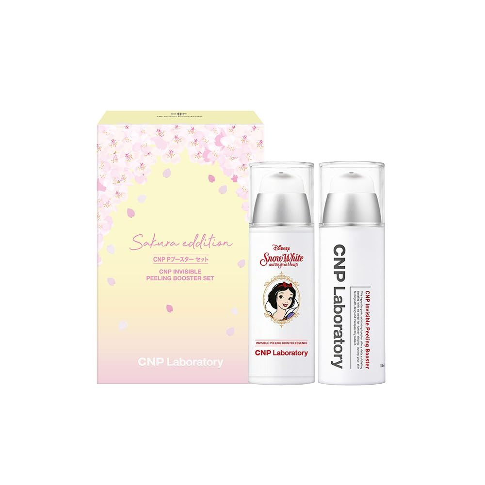 

CNP P Booster Set of 2 Introducing Lotion Introducing Serum Booster Peeling Увлажнение Чувствительная кожа Отшелушивание Уход Уход за порами Прозрачность CNP