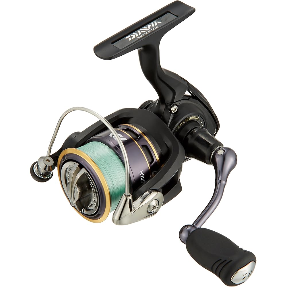 Daiwa Regal 2004H Spinning Reel with Line PE Included 2016 Model