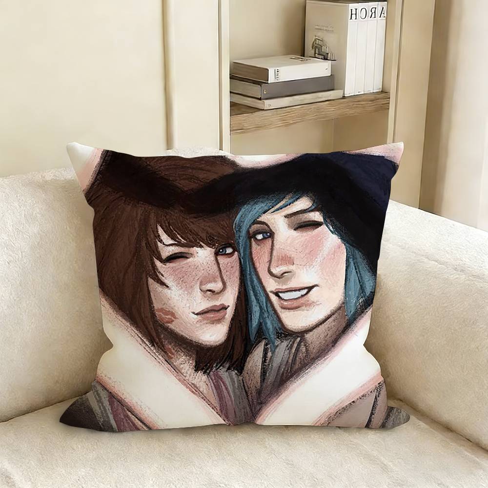 Game L-Life Is S-Strange Pillow Case Living Room Sofa Cushion Cover Suitable For Home Bedroom Room Decoration