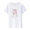 Cute Disney Marie Cat Cartoon Women Tees Summer Tops Aesthetic White Short Sleeve Girl T-Shirts Plus Size Clothing Mens Blouses