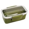 Yellow Studio ANDnature Olive Dome Lunch 72107 Box, 2-Tier, 850ml,
