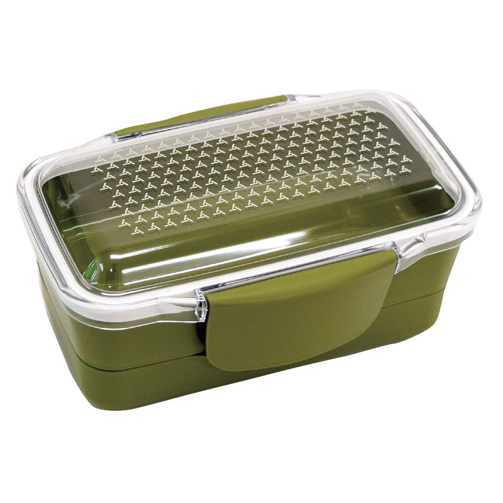 Yellow Studio ANDnature Olive Dome Lunch 72107 Box, 2-Tier, 850ml,