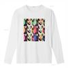 Retro Pop Art s Music Idol Color Block Portrait Print Casual T Shirt vintage Washed Breathable homme Comfortable Soft graphic