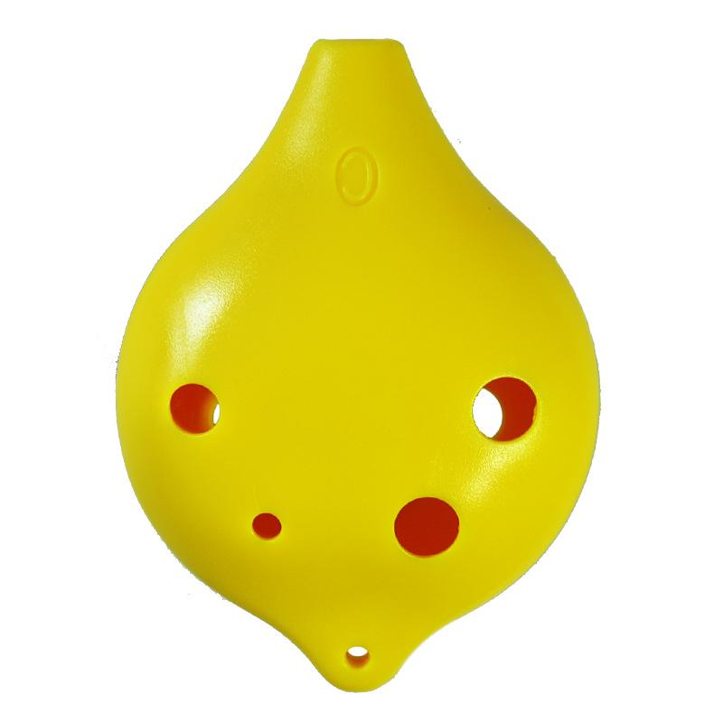 Ocarina 6-Hole C-Key Alto, Drop-Resistant Resin Plastic for Students and Home Use