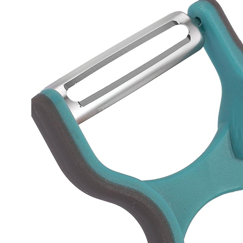 Stainless Steel Peeler - Swivel Blade Vegetable & Fruit Peeler for Kitchen, Ergonomic Non-Slip Handle (Potato, Apple, Carrot)