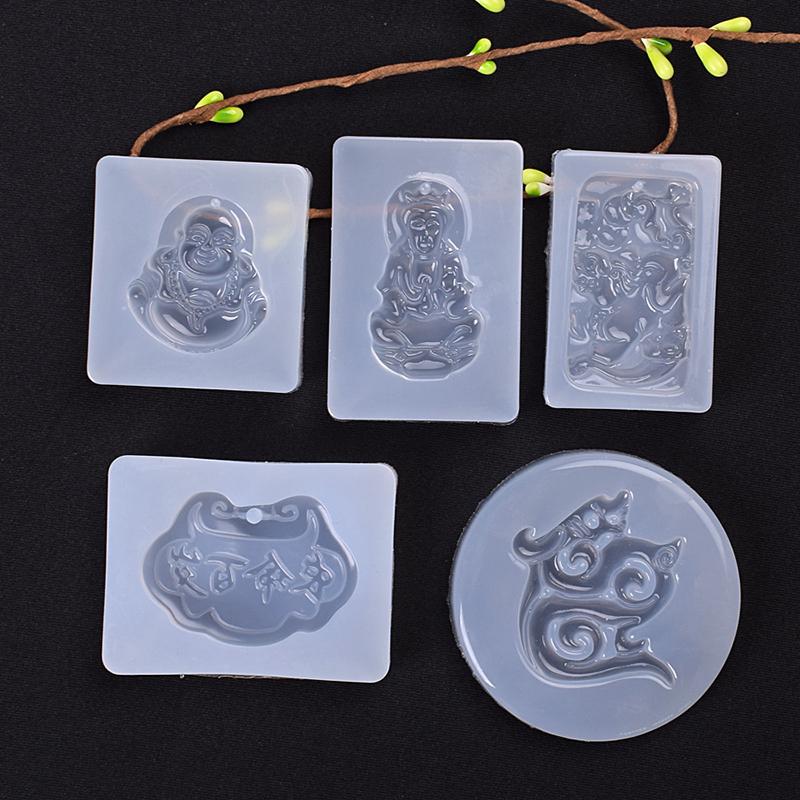 1 ks Přívěsek na náhrdelník Silikonová forma Přívěsek na klíče Náušnice DIY Výroba šperků Řemesla Licí forma