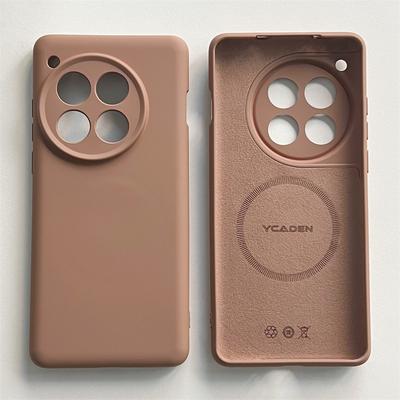 For Magsafe Wireless Charging Magnetic Soft Liquid Silicon Case For Oneplus 13 12 ACE5 Pro Skin Smooth Camera Protection Cover