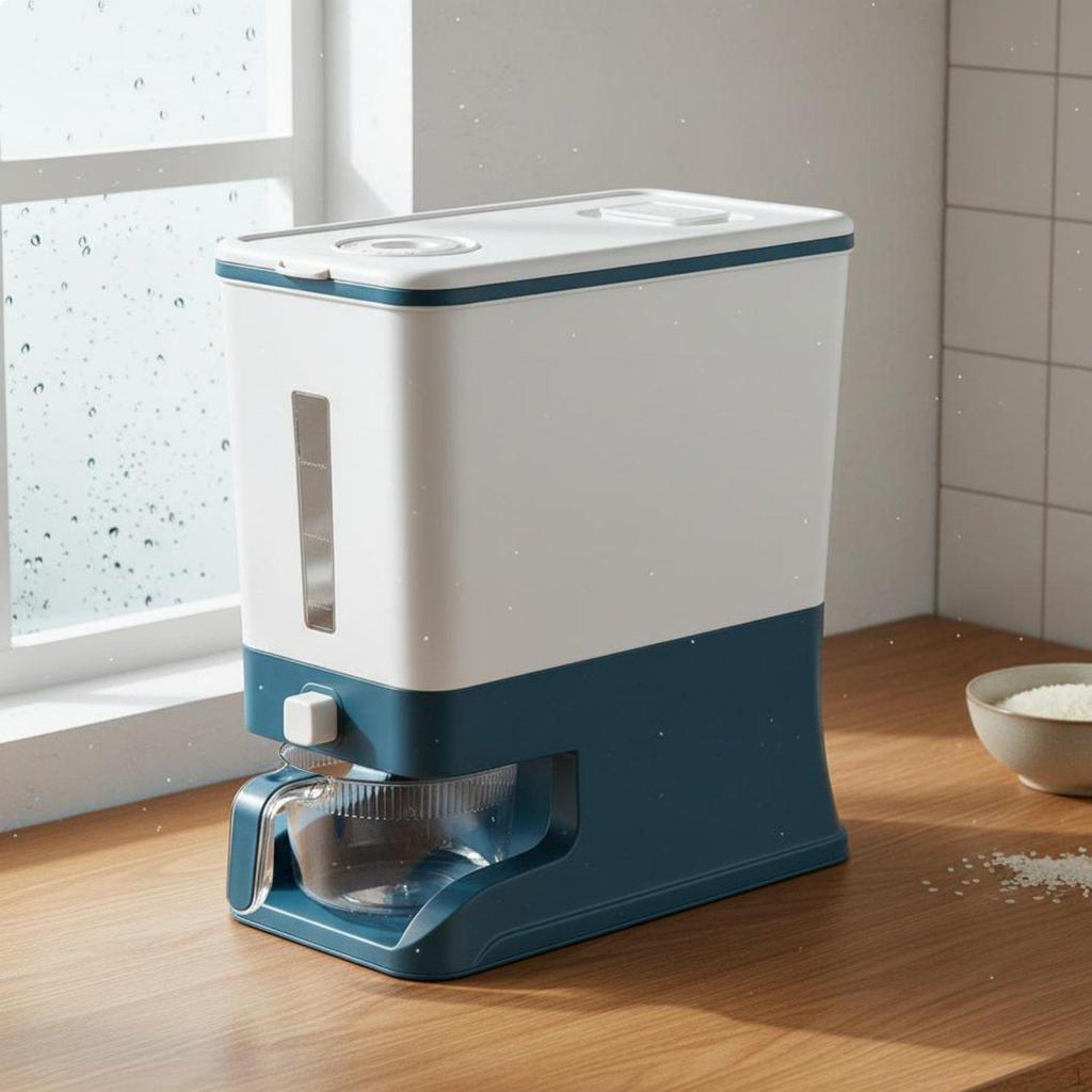 Rice Dispenser Large Capacity Automatic Grain WaterResistantResistant PressType