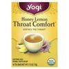 Throat Comfort®, Honey Lemon, Caffeine Free, 16 Tea Bags, 1.12 Oz (32 G)