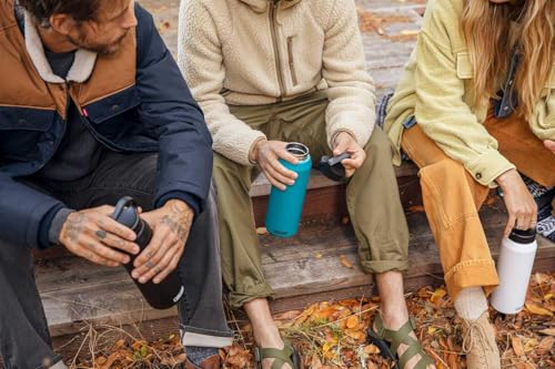 CamelBak Hot Cap Travel Mug, 360° Direct-Drink Tumbler & Water Bottle, Vacuum Insulated, Keeps Drinks Hot or Cold, 350ml, Navy