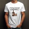 Whiskey Connoisseur Drinker Tshirt Fathers Day or Grandad Gift Shirt Top Alcohol
