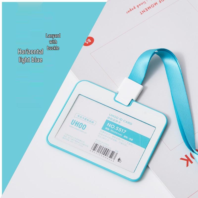 Youhe ID Card Holder with Lanyard for Work, Student or Access Badges