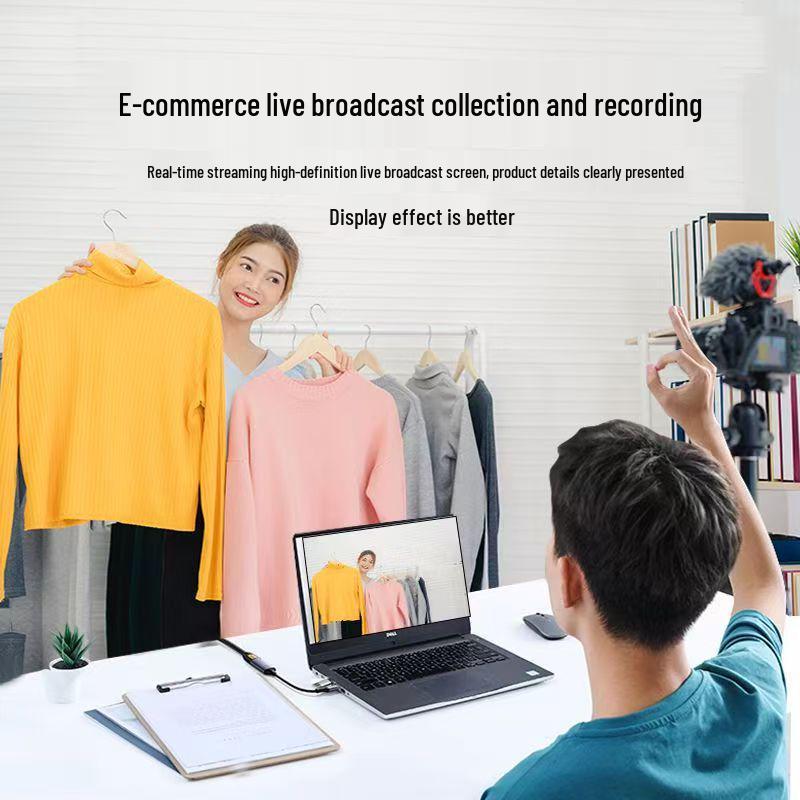 4K USB 3.0 HDMI Video Capture Card for Live Streaming and Recording