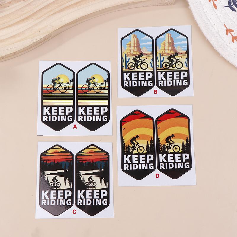 2 szt. Naklejki na ramę roweru elektrycznego, motocykla, naklejki wodoodporne na górną rurę roweru, dekoracyjna rama roweru, motocykla